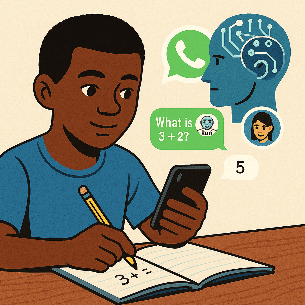 π Can an AI Tutor Improve Math Scores? Evidence from Ghana